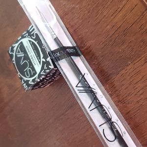 SUVA Beauty Hydraliner Cake Eyeliner and Six Twenty liner brush